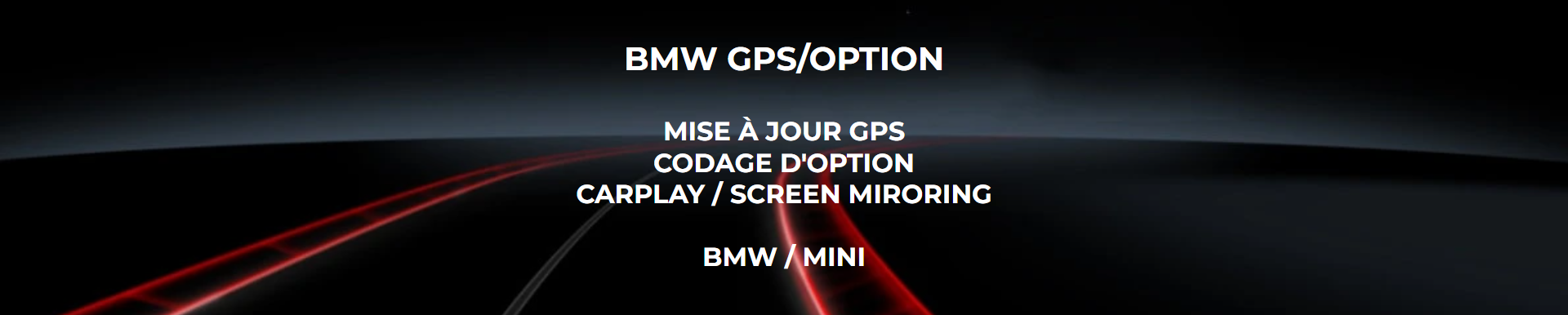 Reprogrammation BMW