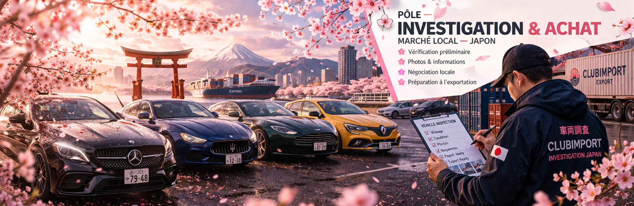 INVESTIGATION & ACHAT marché local —Japon